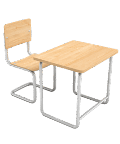 Wooden Desk And Chair
