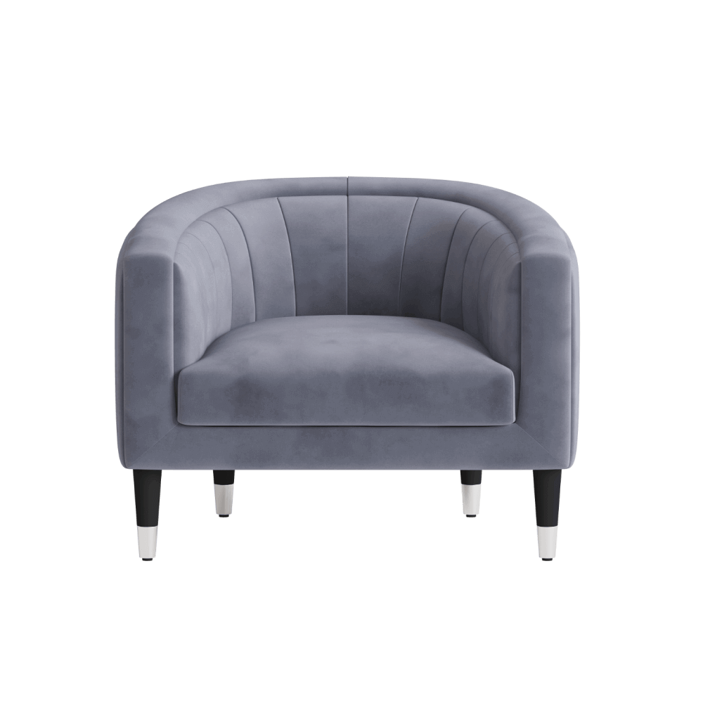 Velvet Relaxer Sofa - Image 2