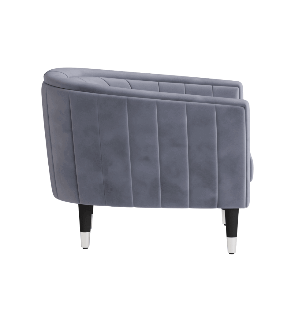 Velvet Relaxer Sofa - Image 3