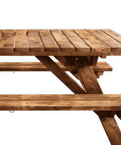 Wooden Picnic Table - Image 3