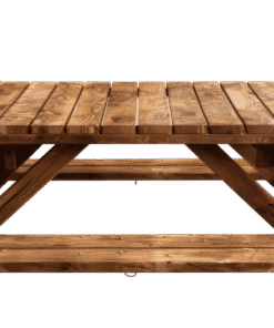 Wooden Picnic Table - Image 4