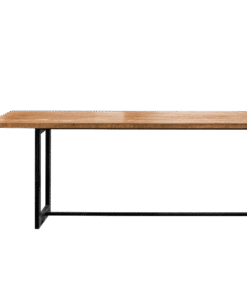 Alternative view of Wood With Steel Table