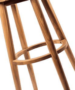 Modern Wooden Stool - Image 3