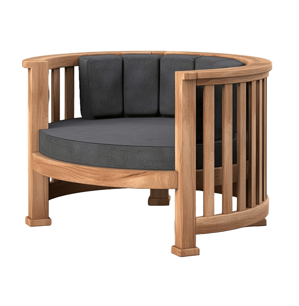 Solid Wood Chair - Image 4