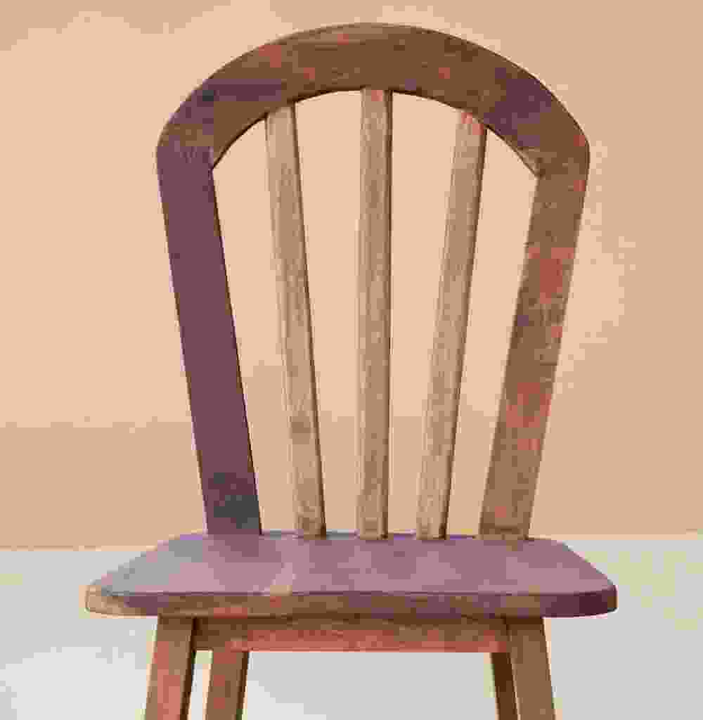 Handmade Wooden Chair - Image 3