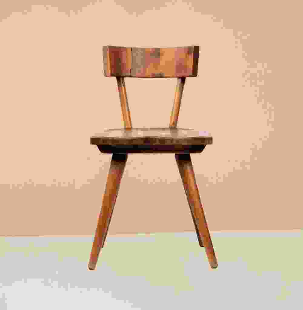 Handmade Wooden Chair - Image 4