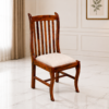 Crown Sheesham Wood Dining Chair in Honey Finish