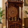 Daivik Sheesham Wood Temple in Honey Finish