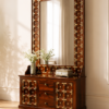 LT Sheesham Wood Dresser with Drawer Storage in Honey Finish