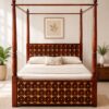LT Sheesham Wood Poster King size Bed without storage