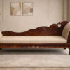 Peacock Sheesham Wood Diwan Sofa with Mattress