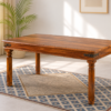 Takhat Sheesham Wood Dining Table in Honey Finish