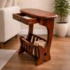 Valley Sheesham Wood Book Rack in Honey Finish